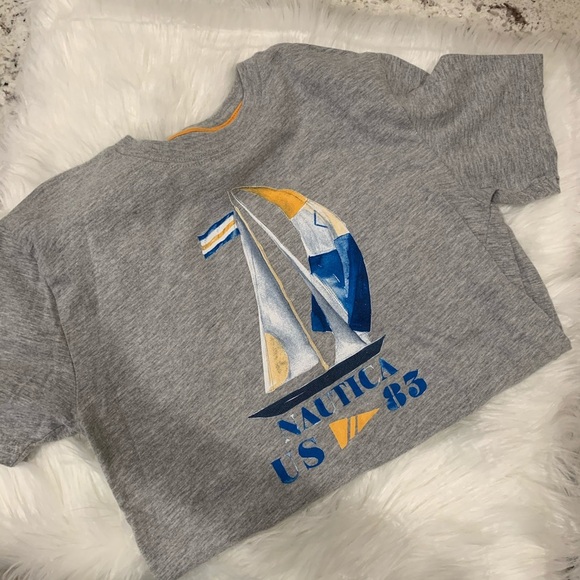 5/$35 💥 Boys Nautical Sailing T Shirt - Picture 1 of 4